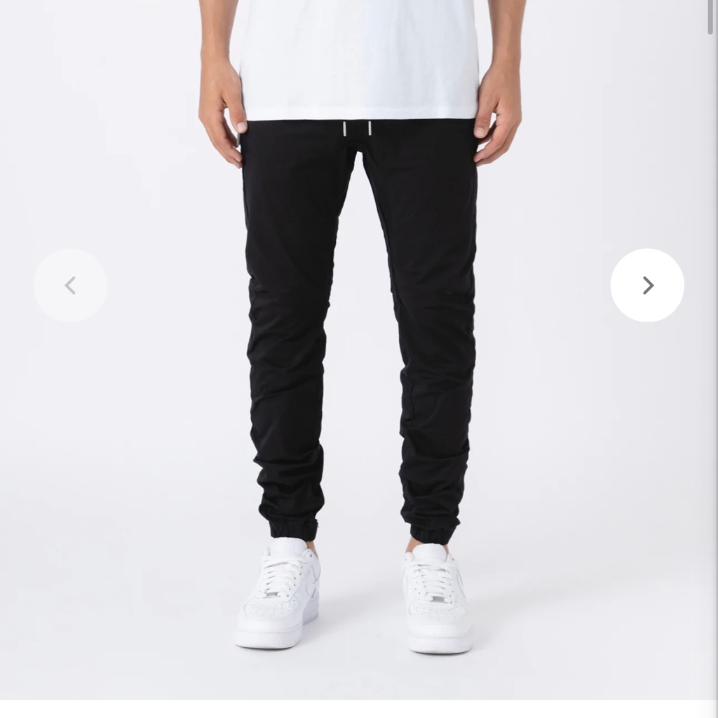 Zanerobe Men's Sureshot Mid Rise Lite Jogger Gd Black
